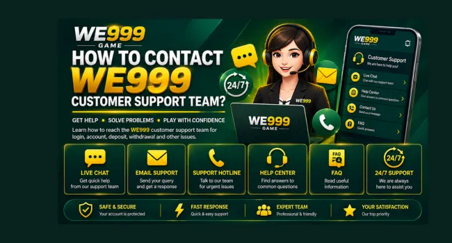 How to Contact WE999 Customer Support Team